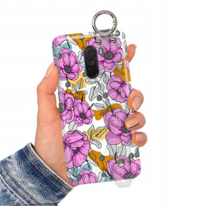 Etui z Paskiem do XIAOMI POCO F1 Wiosenne Wzory