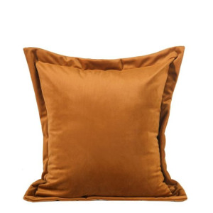 POSZEWKA na poduszkę welurowa velvet 45X45 RUDA