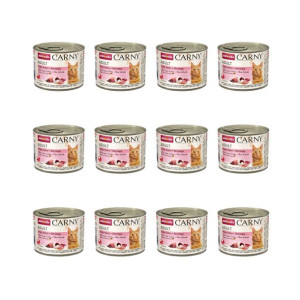 Pakiet Animonda Carny Indyk, Kurczak, Krewetki 12 x 200 g