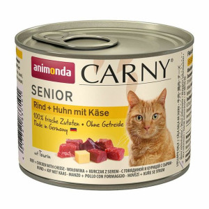Animonda Carny Wołowina, Kurczak z Serem Senior 200 g