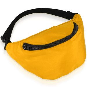 Nerka saszetka damska biodrówka żółta