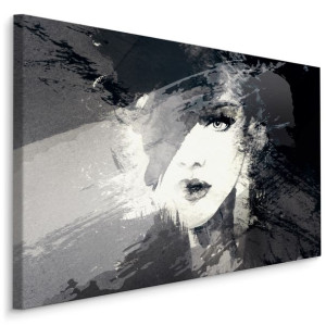 Obraz Ścienny Canvas Twarz Kobiety Portret ABSTRAKCJA Malarstwo 40x30