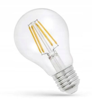 Żarówka Led Światło Ciepłe E-27 230V 6W Woj13903