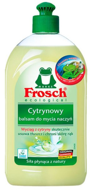 Frosch Cytrynowy Balsam do Naczyń 0,5L