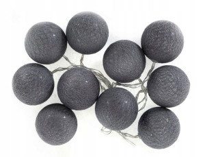 Cotton Balls Świecące Kule Led 10 Lampki F1