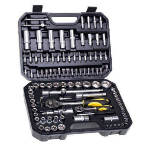 Komplet Kluczy Nasadowych Drel 1/4" I 1/2" 108szt.