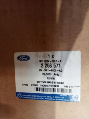 2258571 Chłodnica Wody Ford Focus 2018- Duratorq