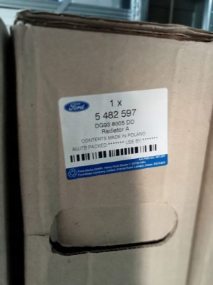 5482597 Chłodnica Wody Oe Ford S-max Galaxy Mondeo
