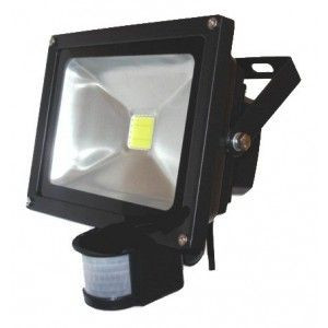 Naświetlacz Halogen LED z czujnikiem PIR 20W neutralna biel