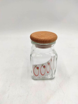 POJEMNIK NA PRZYPRAWY szklany 150ml