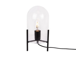 Lampa stołowa GLASS BELL transparentna
