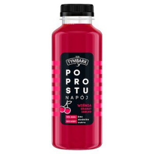 Pakiet 6szt. Tymbark Po Prostu Napój Wiśnia Granat Jabłko  400ml