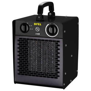 Nagrzewnica Elektryczna Drel 220v 3kw - Prostokątna