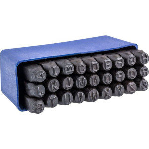 Numeratory Literowe Drel "heavy Duty" 6mm 27szt.