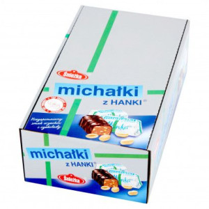 ŚNIEŻKA Michałki z Hanki Cukierki czekoladowe z orzechami arachidowymi 2 kg