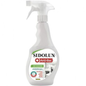SIDOLUX ANTI-BAC 500 ml antybakteryjny spray KUCHNIA