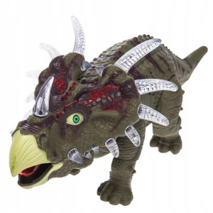 DINOZAUR interaktywny TRICERATOPS CHODZI DŹWIĘK