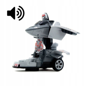 Robot Statek Kosmiczny Samolot Transform Jeździ