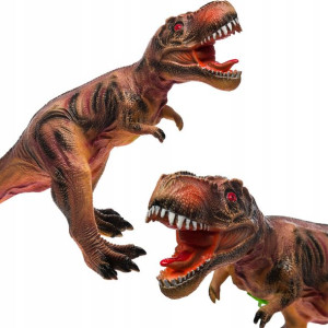T-rex Mega Dinozaur Gumowy Dźwięk Ogromny 70cm