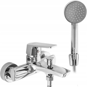 Bateria wannowa ze słuchawką RUSEL CHROME - REA
