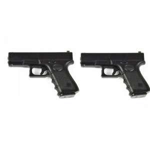2x Pistolet Metalowy Glock Replika 2000kulekgratis