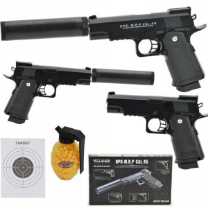 Pistolet Na Kulki Glock Asg Metal 800 Kul Gratis