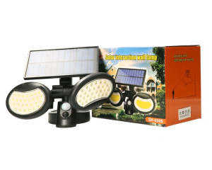 Lampa naświetlacz solarny 2xLED 50W CW IP65 PIR AZARIS