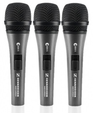Sennheiser E835s 3-pack Mikrofony Dynamiczne