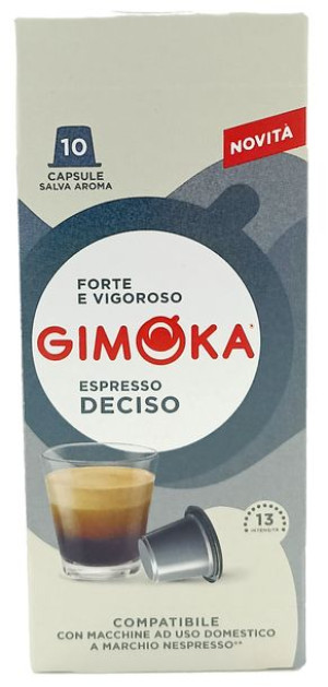 GIMOKA DECISO kaps. Nespresso 10szt.