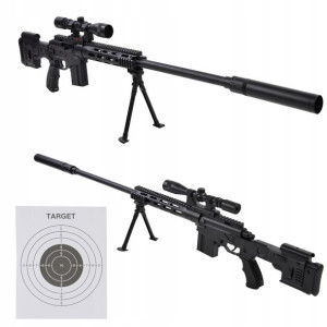 karabin pistolet snajperski snajperka kulki 118cm