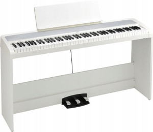 Korg B2 Sp Białe Pianino Cyfrowe Statyw+pedały 24h