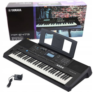 Yamaha Psr-e473 Keyboard Mic Usb -nowość- | W 24h