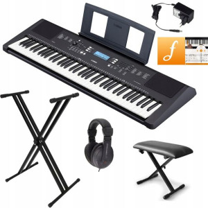 Yamaha Psr-ew310 Zestaw Xxl Statyw Słuchawki Ławka
