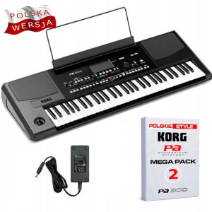 KORG Pa300 KEYBOARD czyta mp3 teksty + STYLE |w24h