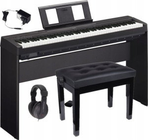 Yamaha P-45 (p45 B) + Statyw Ława Słuchawki | W24h