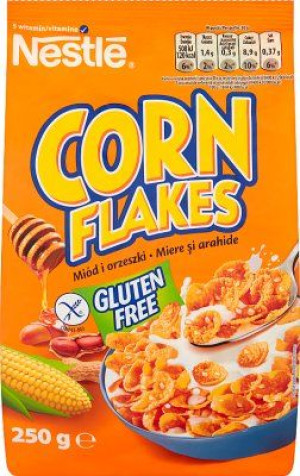 Pakiet 6szt Nestle gold flakes miodowe płatki 250g
