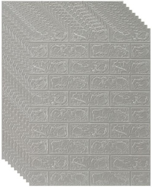 10x  TAPETA CEGŁA samoprzylepna 3D Panel ścienny Kamień mur 78x60