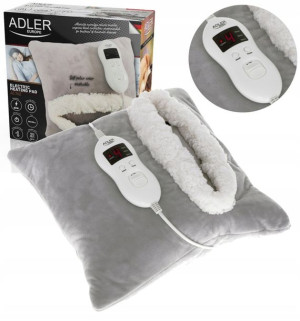 Poduszka Elektryczna Rozgrzewająca Adler 80W 38X38
