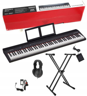 ROLAND GO PIANO 88 Pianino cyfrowe do nauki STATYW