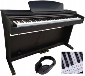 Ringway Rp-220 Pianino Cyfrowe Ciemny Brąz +gratis
