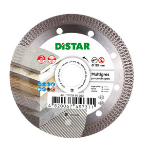 Distar Tarcza Diamentowa Tnąca Multigres 125x22,23mm