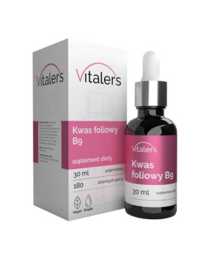 Vitaler's Kwas foliowy (Witamina B9) 400 mcg krople