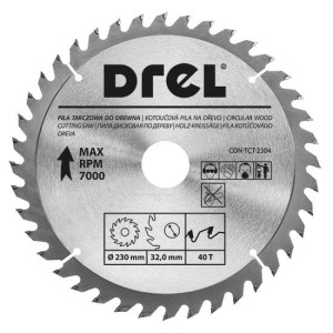 Piła Tarczowa Widiowa Do Drewna Drel 210mm X 60 T