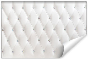 Fototapeta Do Sypialni Pikowania Wzór 3D Diamenty Dekoracja 450cm x 300cm