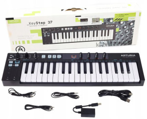 Arturia Keystep 37 Black Klawiatura +kable Cv Gate