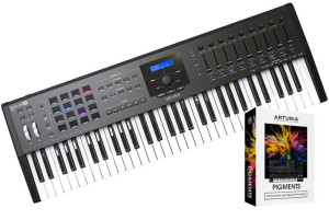 Arturia KeyLab 61 mk2 BLACK + PIGMENTS | w 24h