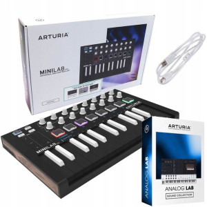 Arturia MiniLab mk2 Inverted CZARNA + ABLETON w24h