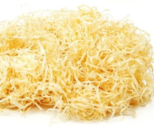 WEŁNA DRZEWNA sianko do prezentów wypełniacz 200g