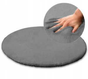 Jedwabisty Wysoki Dywan Rabbit 100 Cm Pluszowy