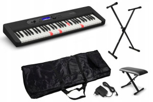Casio Lk-s450 Keyboard Pokrowiec Statyw Ławka W24h